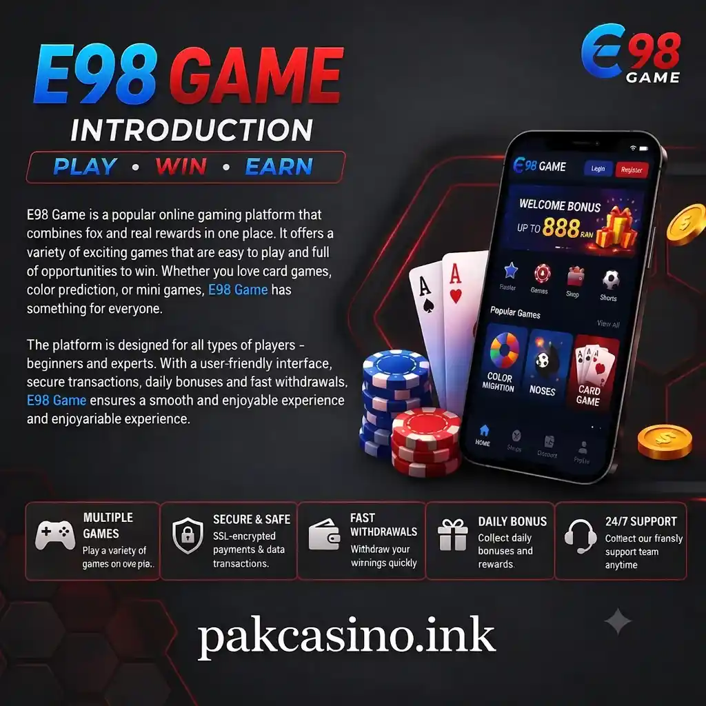 E98 game official game image.